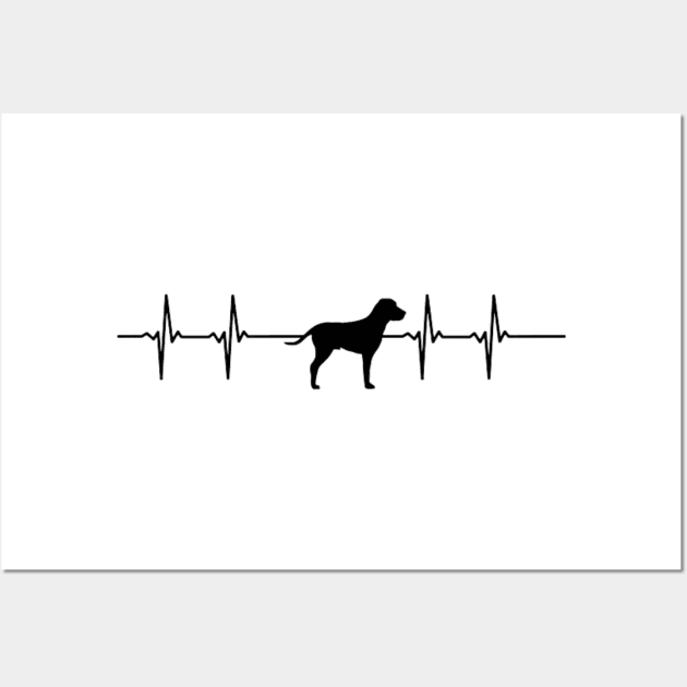 heart beat-dog Wall Art by hi-special